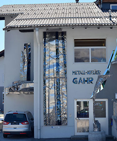 Fassade des Atelier Gahr